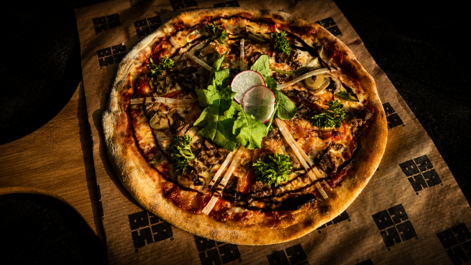 Kavurmalı Pizza